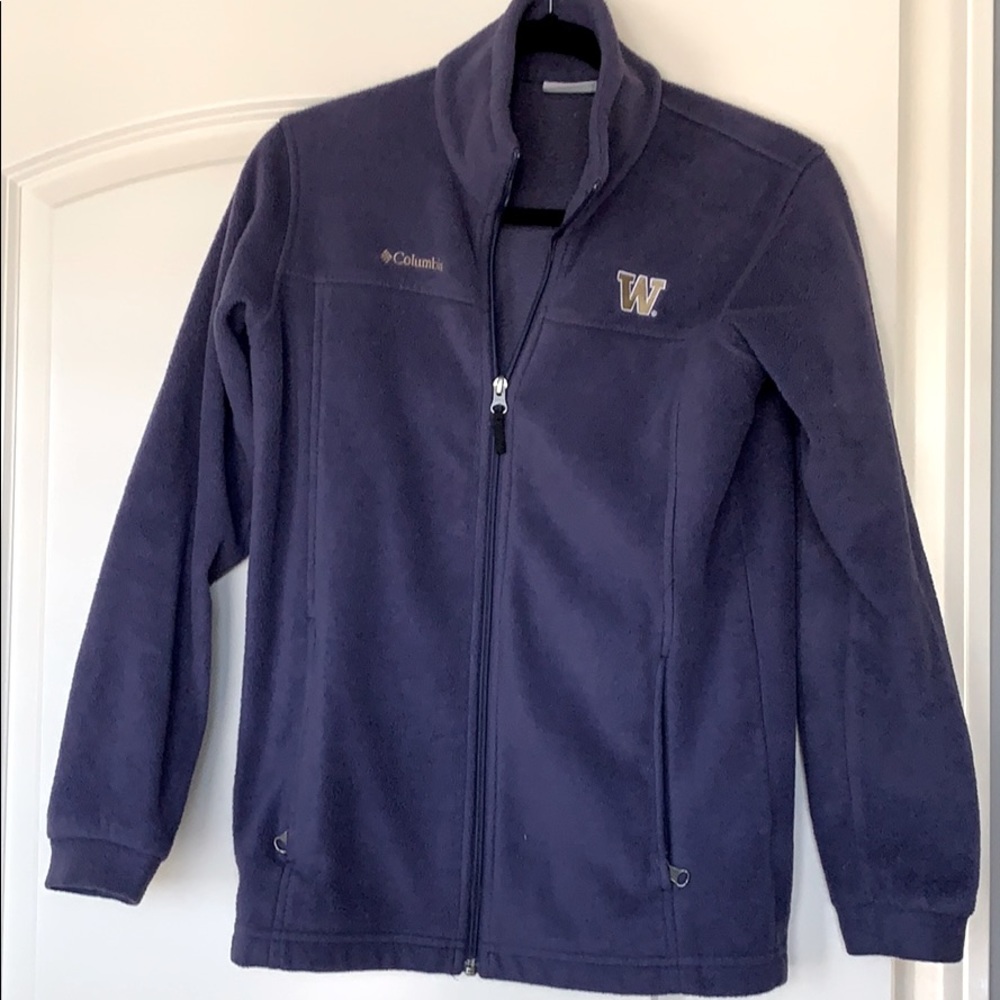 Columbia Sportswear U of Washington fleece jacket